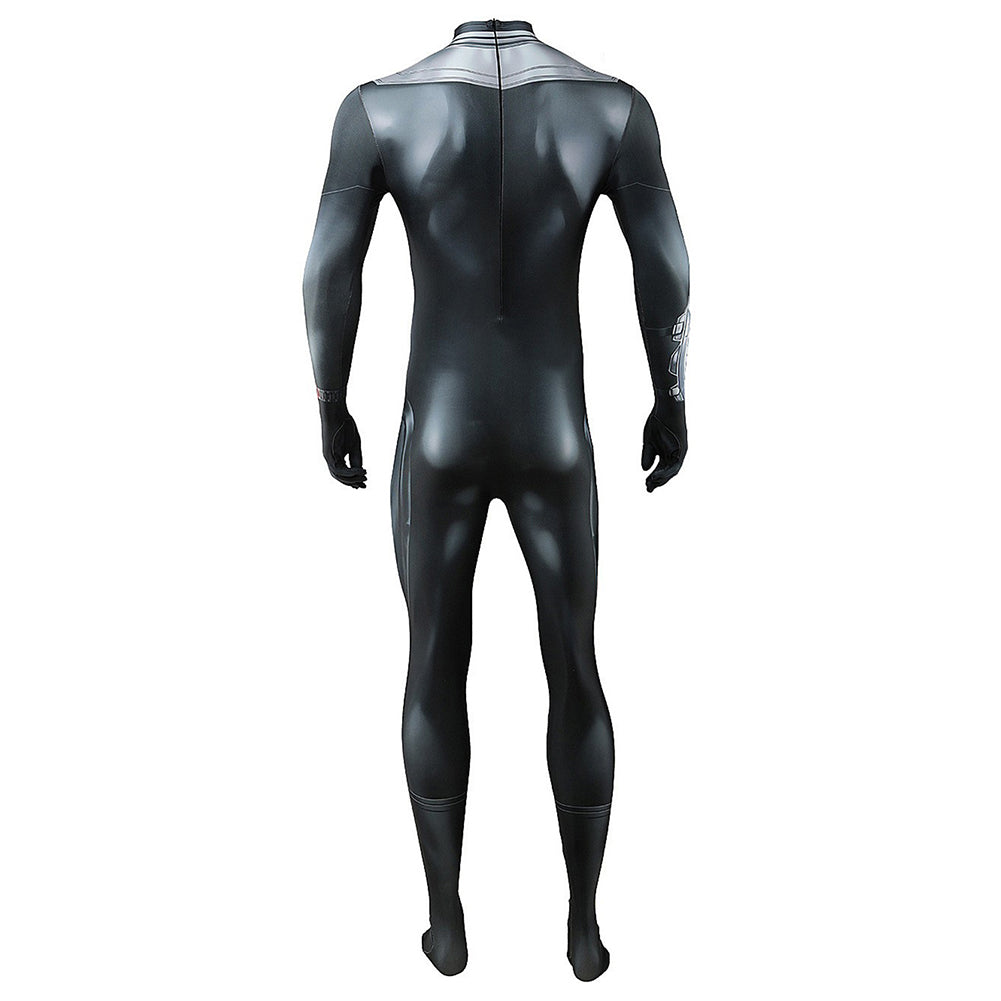 Aquaman Black Manta Combat Suit Jumpsuit Cosplay Costume Outfits Halloween Carnival Suit