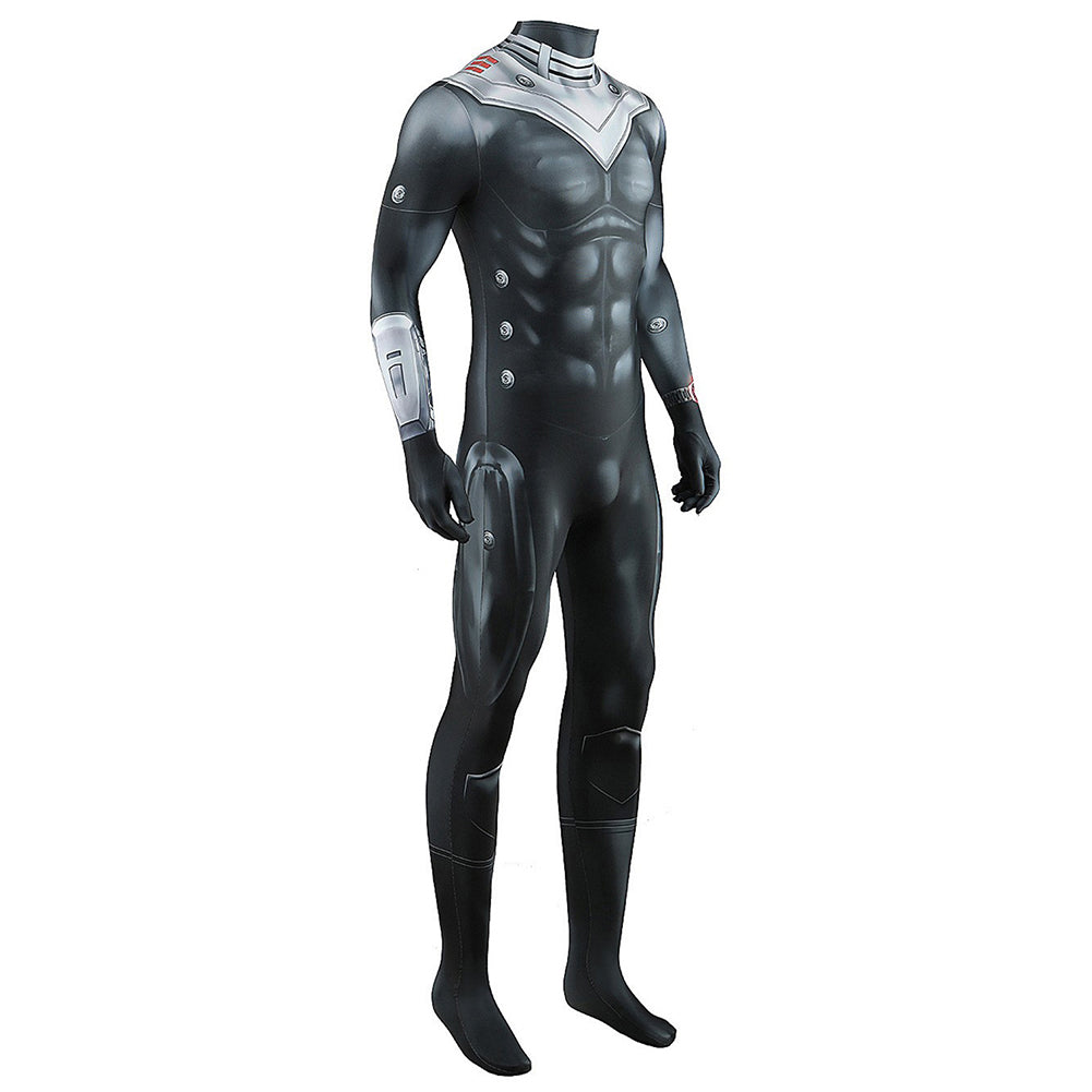 Aquaman Black Manta Combat Suit Jumpsuit Cosplay Costume Outfits Halloween Carnival Suit