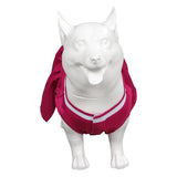Barbie 2023 Pet Dog Rose Red Print Dress Cosplay Costume Halloween Carnival Suit