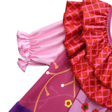 Kids Children Hocus Pocus Sarah Sanderson Cosplay Costume Outfits Halloween Carnival Suit