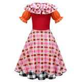 Hocus Pocus  Mary Sanderson Cosplay Costume Outfits Halloween Carnival Suit