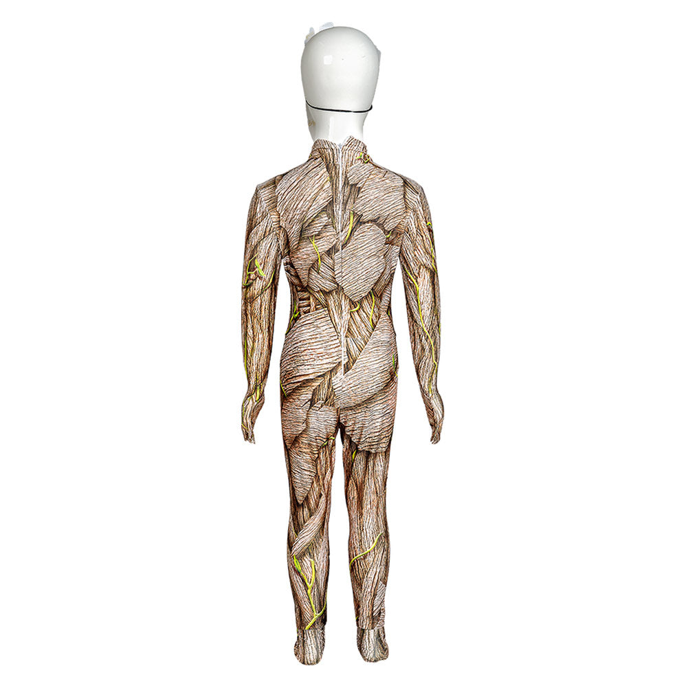 Guardians of the Galaxy Kids Children Groot Cosplay Costume Jumpsuit Outfits Halloween Carnival Suit