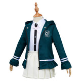 Anime Danganronpa 2 Kids Children Halloween Carnival Costume Chiaki Nanami Cosplay Costume Uniform Skirt Outfits