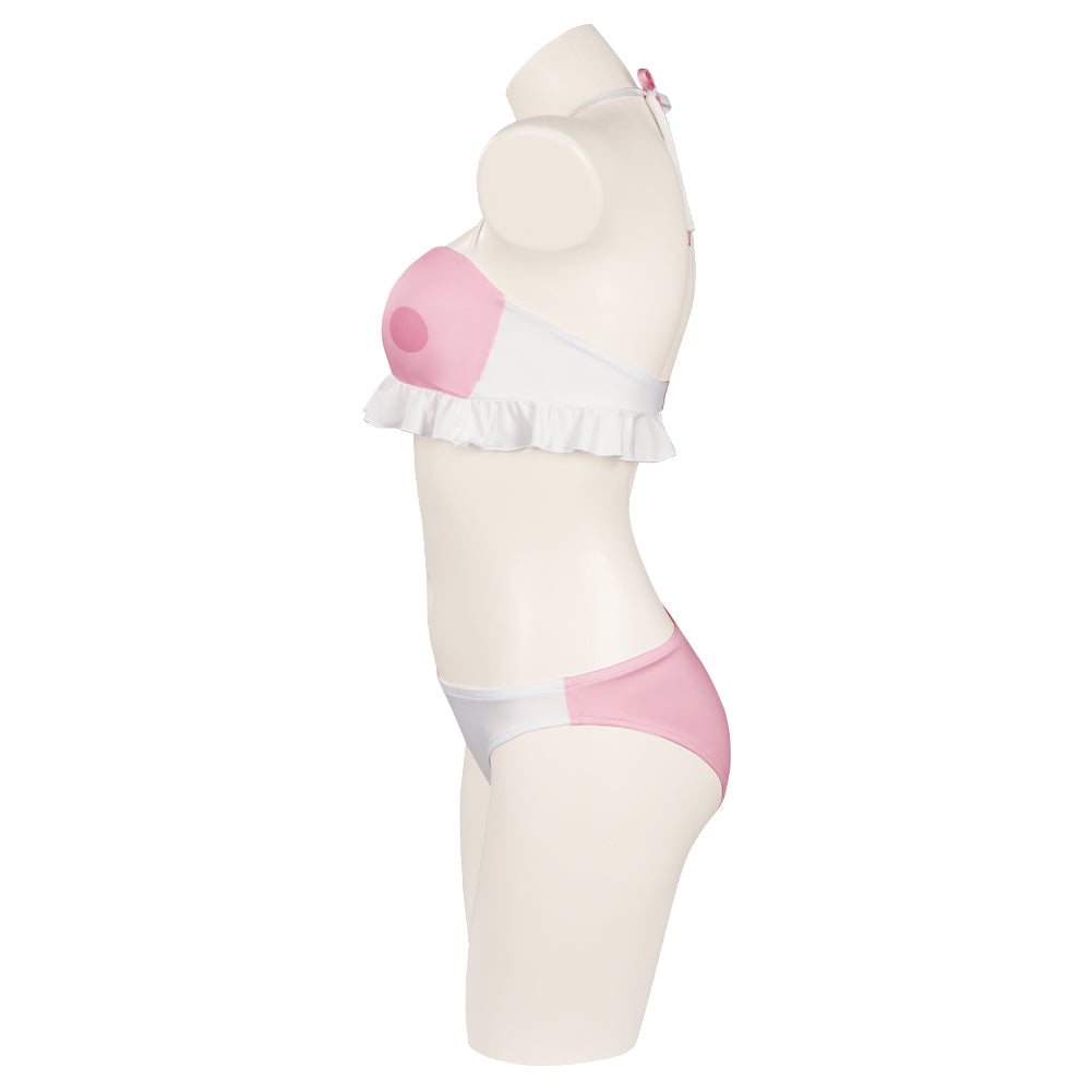 Danganronpa Monomi Cosplay Costume Swimsuit Swimwear Halloween Carnival Suit-cossky®