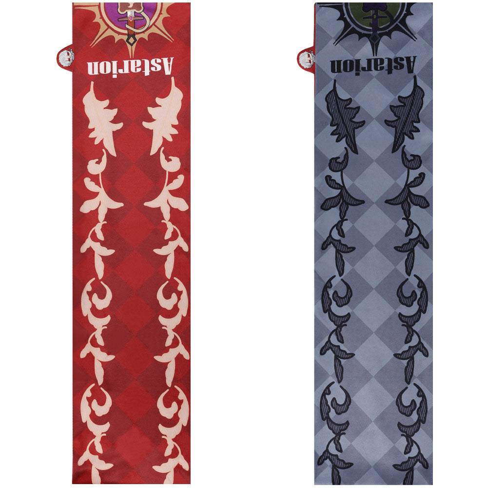 Baldur's Gate 3 Astarion Original Printed Scarf Cosplay Costume Accessories Outfits