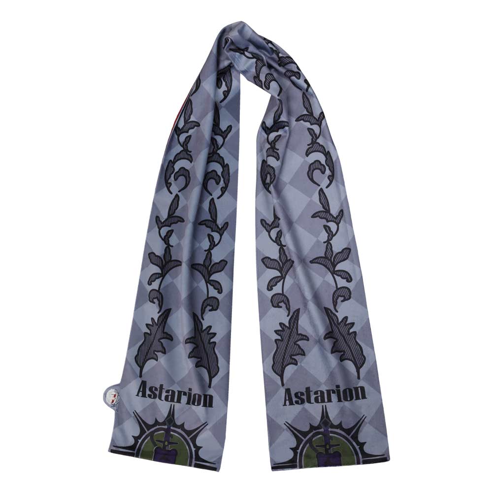 Baldur's Gate 3 Astarion Original Printed Scarf Cosplay Costume Accessories Outfits