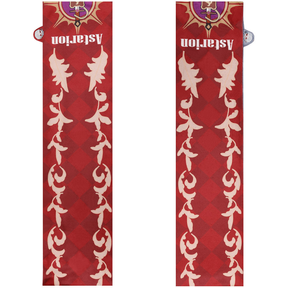 Baldur's Gate 3 Astarion Original Printed Scarf Cosplay Costume Accessories Outfits