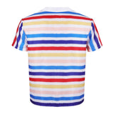 Barbie 1964 Ken Kids Children Rainbow Striped Shirt Cosplay Costume Halloween Carnival Suit