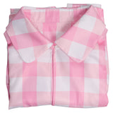 Barbie 2023 Cosplay Costume Lattice Pink Vest Halloween Carnival Suit