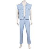 Barbie 2023 Ken Cosplay Costume Cowboy Outfits Halloween Carnival Suit