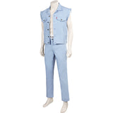 Barbie 2023 Ken Cosplay Costume Cowboy Outfits Halloween Carnival Suit