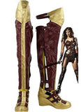 Batman v Superman:Dawn of Justice Wonder Woman Cosplay Shoes