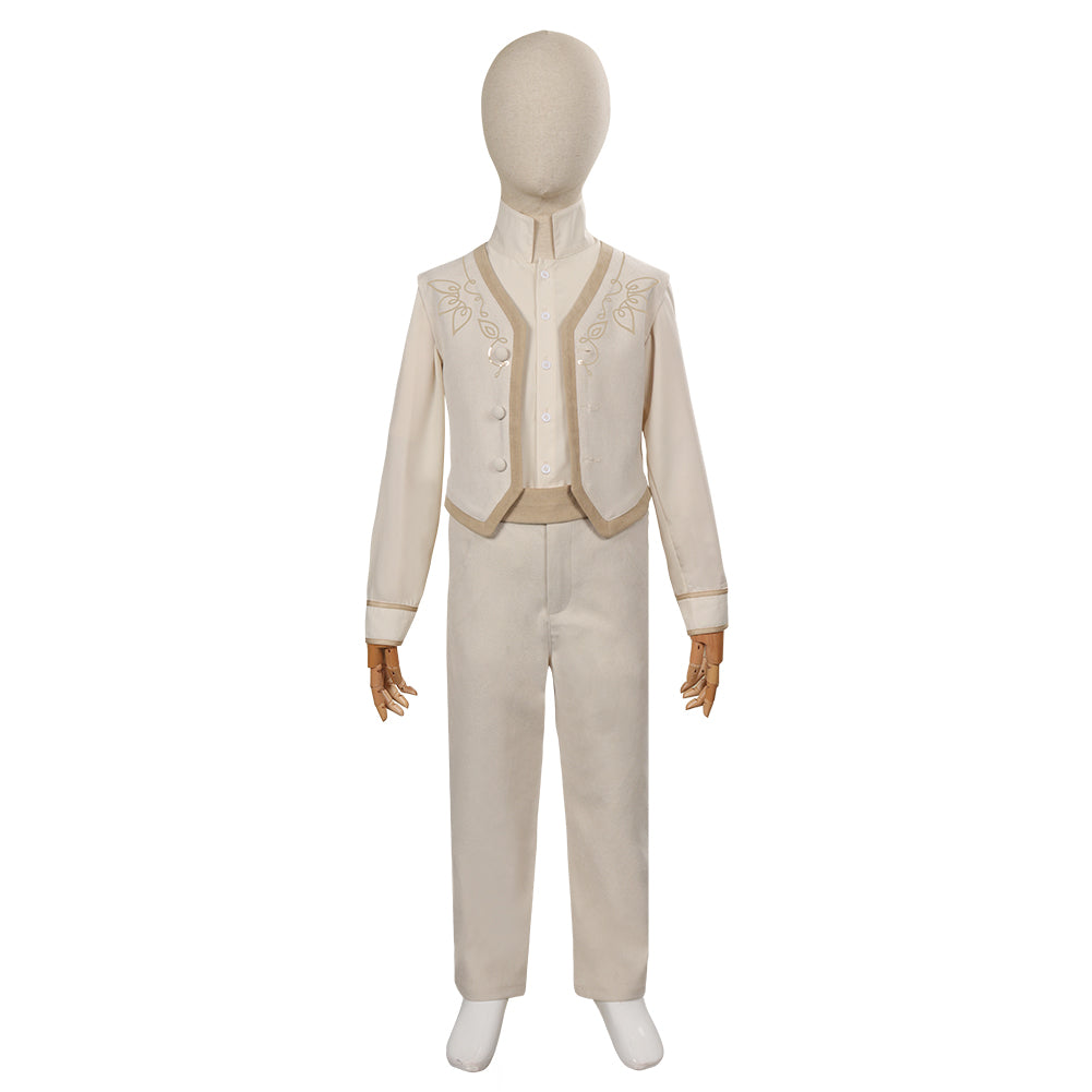 Kids ChildrenEncanto Antonio Madrigal Outfits Cosplay Costume Halloween Carnival Suit