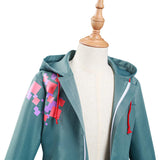 Danganronpa Coat Nagito Komaeda Cosplay Costume Kids Children Army Green Jacket