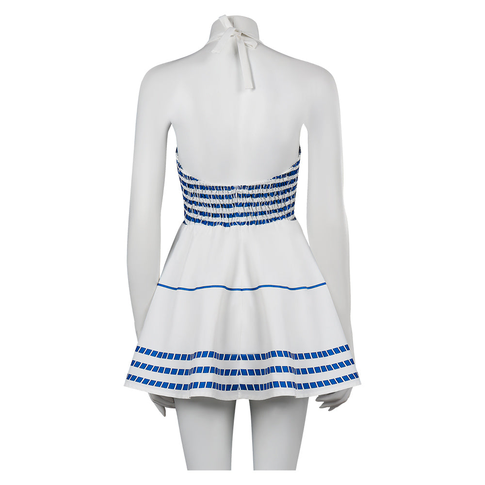 Barbie Margot Robbie Dress Cosplay Costume Halloween Carnival Suit