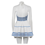 Barbie Margot Robbie Dress Cosplay Costume Halloween Carnival Suit