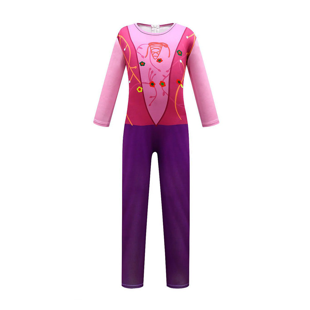 Hocus Pocus Sarah Sanderson Cosplay Costume Jumpsuit Outfits Halloween Carnival Suit