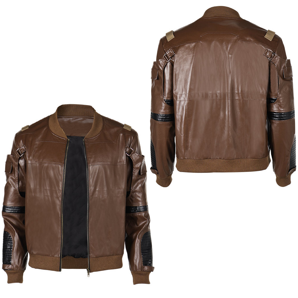 Cyberpunk 2077: Phantom Liberty Solomon Reed Cosplay Costume Jacket Halloween Carnival Suit