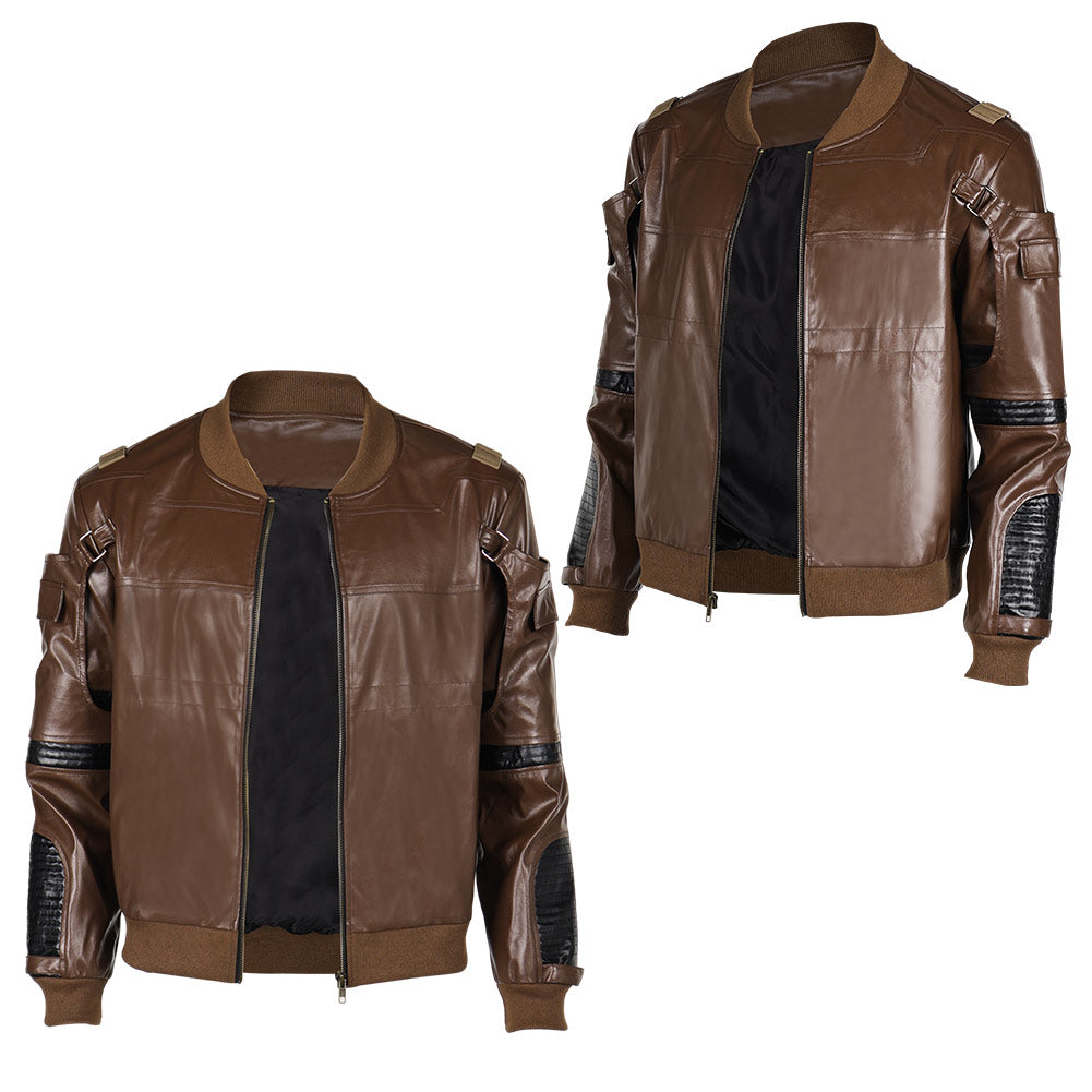 Cyberpunk 2077: Phantom Liberty Solomon Reed Cosplay Costume Jacket Halloween Carnival Suit