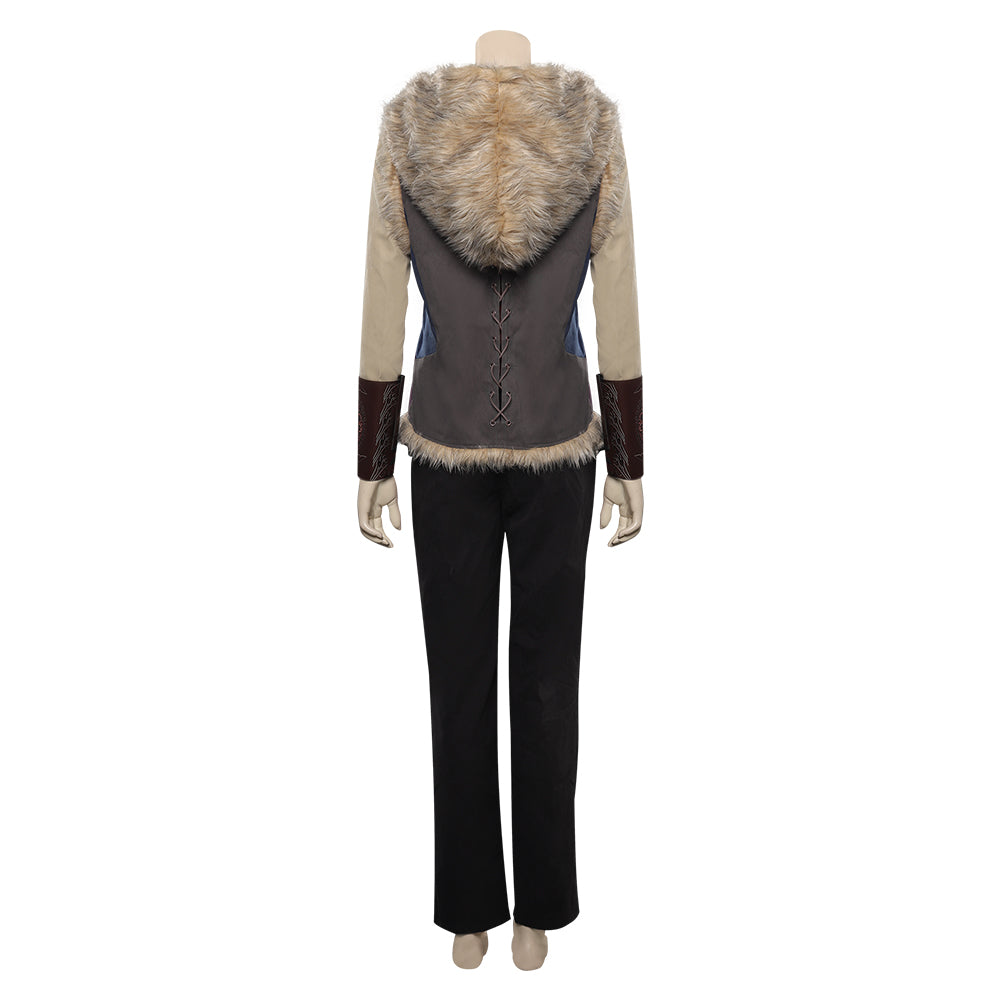 The Witcher Season 3 Ciri Cosplay Costume Outfits Halloween Carnival Suit