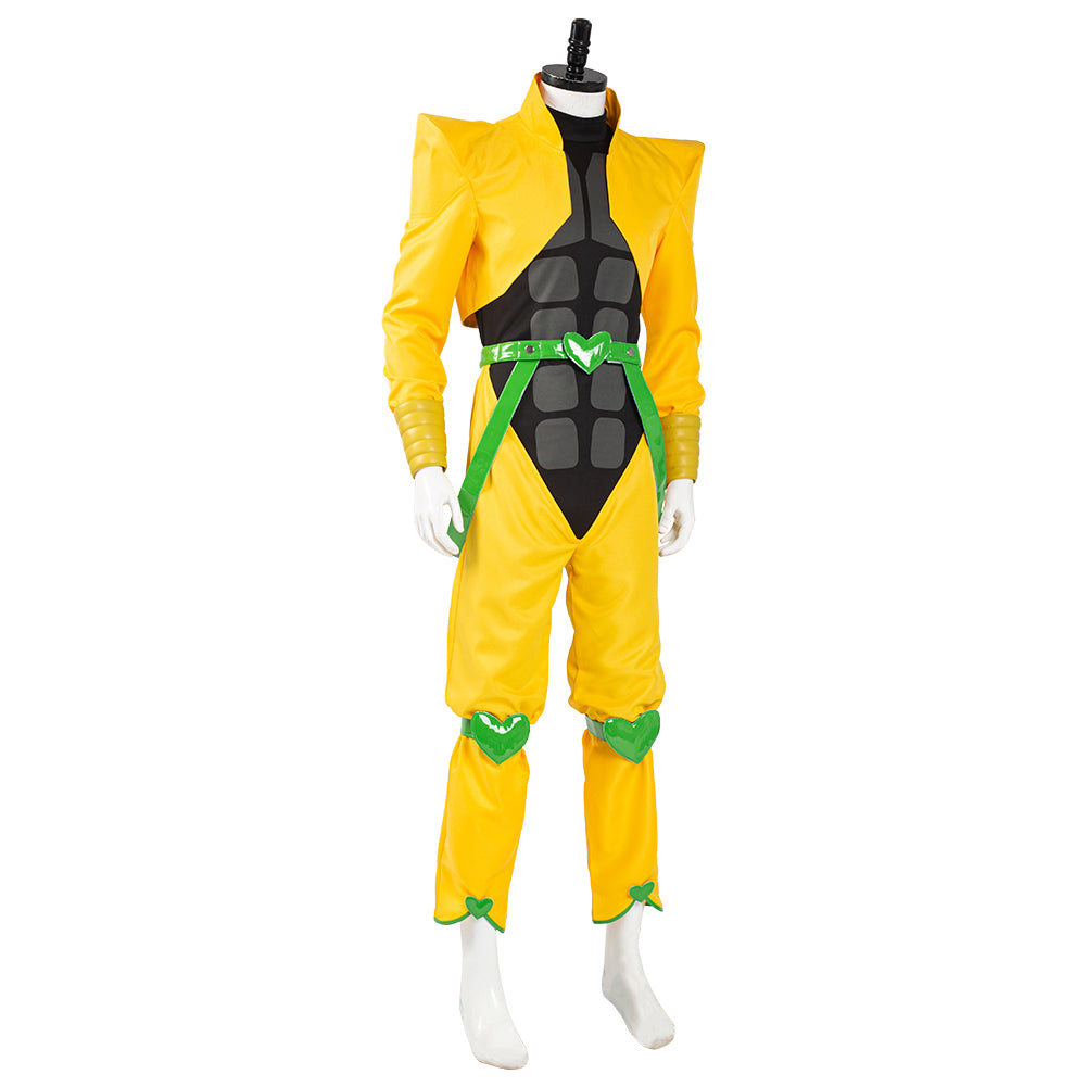 Dio Brando Cosplay Costume Top Pants Outfit Halloween Carnival Suit 