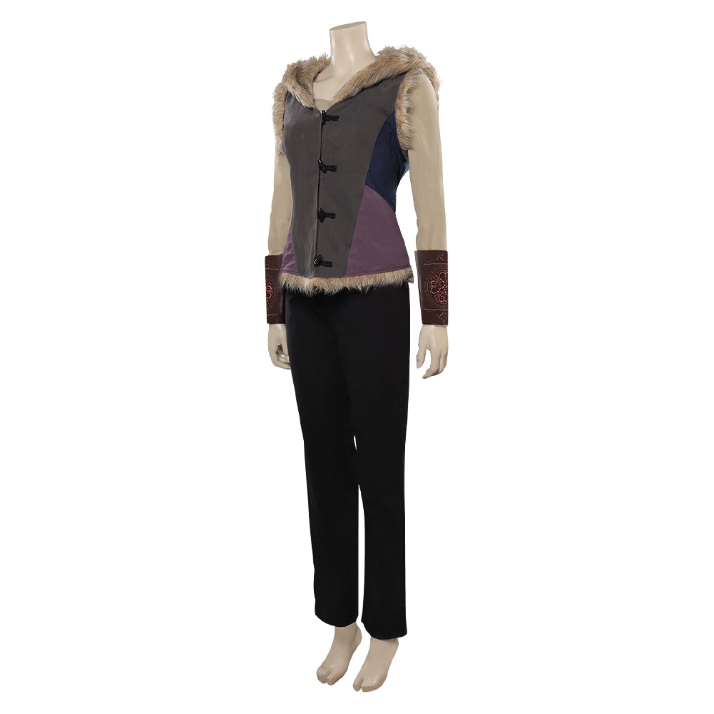 The Witcher Season 3 Ciri Cosplay Costume Outfits Halloween Carnival Suit