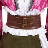 Demon Slayer Fifth Anniversary Kanroji Mitsuri Kimono Cosplay Costume Outfits Halloween Carnival Suit