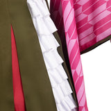 Demon Slayer Fifth Anniversary Kanroji Mitsuri Kimono Cosplay Costume Outfits Halloween Carnival Suit