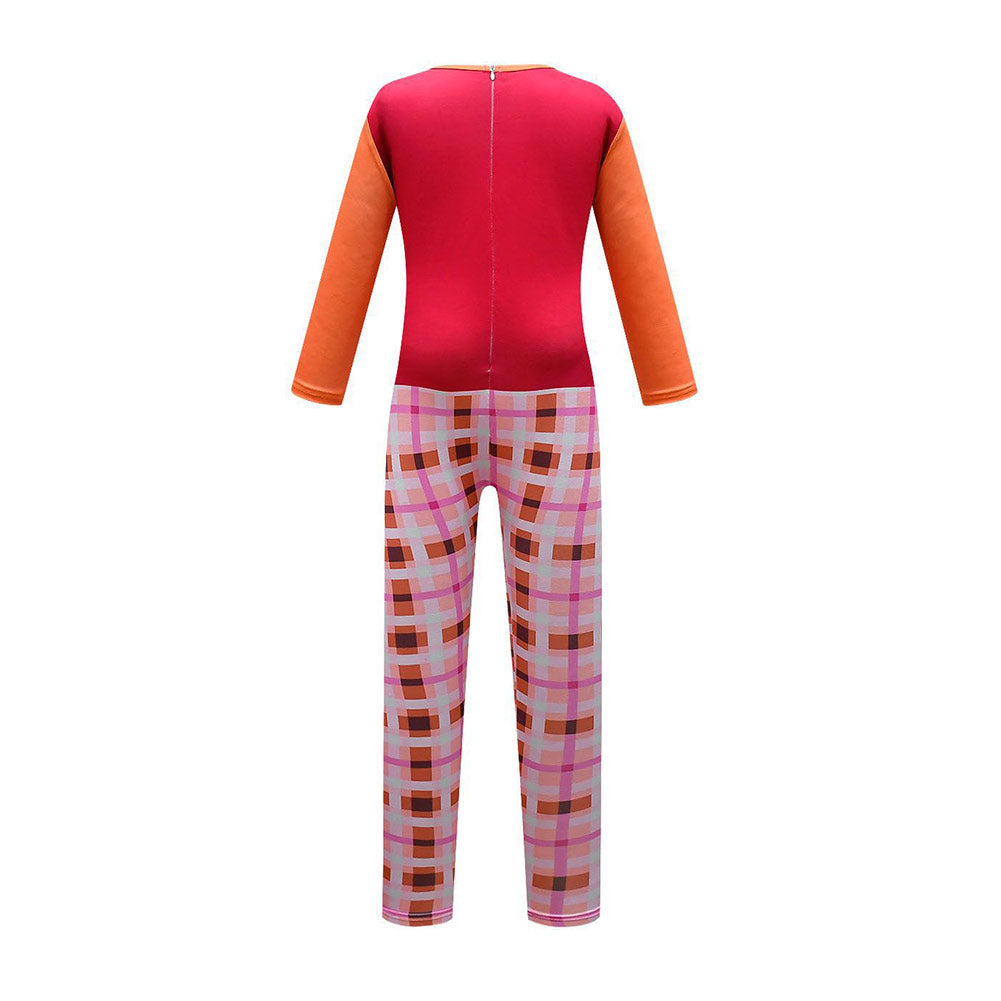 Kids Children Hocus Pocus Mary Sanderson Cosplay Costume Halloween Carnival Suit