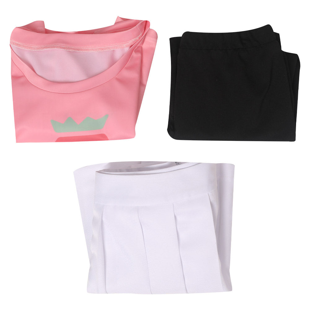 My Idol's Child Hoshino Rubii Pink Strawberry Set Cosplay Costume Halloween Carnival Suit