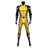 Deadpool 3 Wolverine Howlett Cosplay Costume Sleeveless Jumpsuit Outfits Halloween Carnival Suit