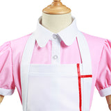 Danganronpa 2: Goodbye Despair Halloween Carnival Suit Mikan Tsumiki Cosplay Costume Kids Children Shirt Skirt Outfits