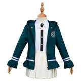 Anime Danganronpa 2 Kids Children Halloween Carnival Costume Chiaki Nanami Cosplay Costume Uniform Skirt Outfits