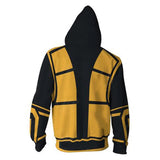 Mortal Kombat Cosplay Hoodie 3D Printed Hooded Sweatshirt Men Women Casual  Streetwear Zip Up Jacket Coat