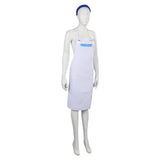 Barbie FLO Apron Headband Cosplay Costume Halloween Carnival Suit