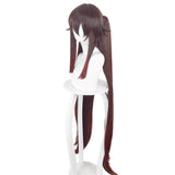 Genshin Impact Carnival Halloween Party Props HuTao Cosplay Wig Heat Resistant Synthetic Hair