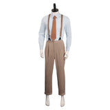 Oppenheimer Cosplay Costume Brown Outfits Halloween Carnival Suit