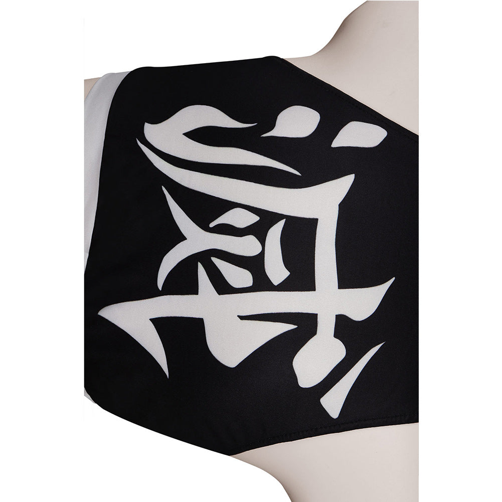 Demon Slayer Kanroji Mitsuri Sexy Swimsuit Cosplay Costume Swimwear Outfits