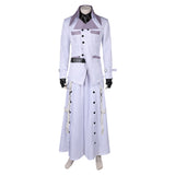 Final Fantasy VII Rufus Shinra White Outfits Cosplay Costume Outfits Halloween Carnival Suit
