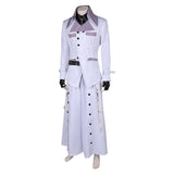 Final Fantasy VII Rufus Shinra White Outfits Cosplay Costume Outfits Halloween Carnival Suit