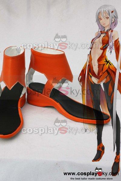 Guilty Crown Inori Yuzuriha Cosplay Shoes