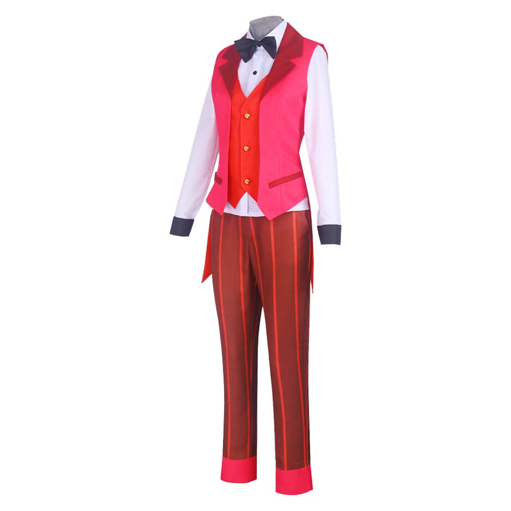 Hazbin Hotel Elizabeth Goetia TV Character Red Suit Cosplay Costume Outfits Halloween Carnival Suit