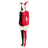 Joker Harley Quinn Original Pajamas Cosplay Costume Outfits Halloween Carnival Suit