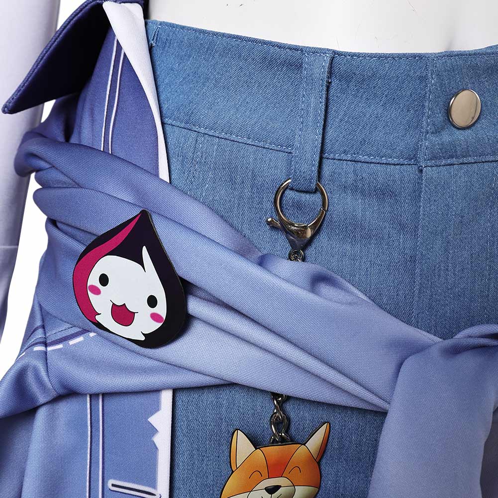 Overwatch 2 Kiriko LE SSERAFIM Skin Cosplay Costume Outfits Halloween Carnival Suit