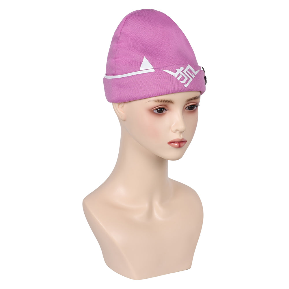 Overwatch Kiriko Cosplay Pink Hat Costume Accessories Outfits