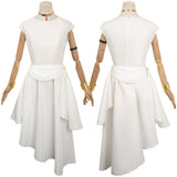 Sousou no Frieren Flamme White Cosplay Costume Outfits Halloween Carnival Suit