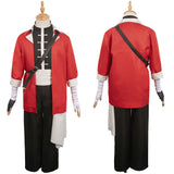 Sousou No Frieren Stark Red Suit Cosplay Costume Outfits