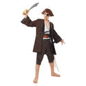 Gilet Pirate Jack Sparrow — Costume Déguisement, 19 Boutons, Poches Fonctionnelles - 6