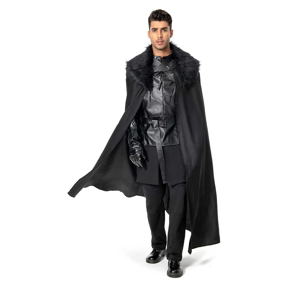 GoT Game of Thrones Jon Snow Night's Watch Outfit Cosplay Costume