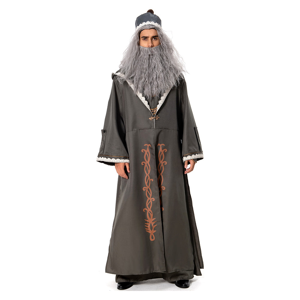 Harry Potter Albus Dumbledore Adult Costume Halloween Cosplay Costume ...